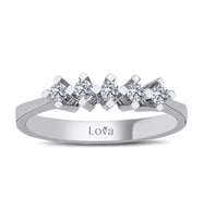 Lova G Renk 0,20 Karat Pırlanta Beştaş Yüzük - 1070084