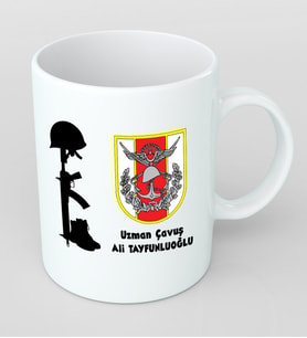Kişiye Özel Asker Kupa Bardak