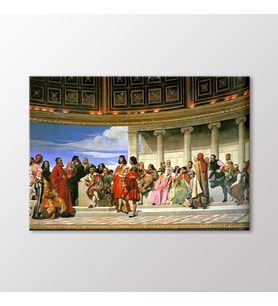 Arty Tablo Hemicycle Of The Ecole Des Beaux Tablo (Karışık)