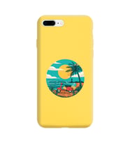 Sarı Lansman Kılıf iPhone 8 Plus