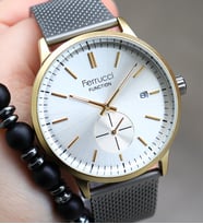 Ferrucci 12647FH.04 Erkek Kol Saati (Metal)