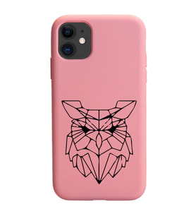 Iphone 11 Çizgi Tasarımlı Pudra Lansman Telefon Kılıfı