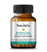 TheLifeCo Spirulina Kelp & Nettle 60 Kapsül