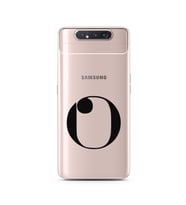 Samsung A80 Harf Tasarımlı Telefon Kılıfı O-Harfi 