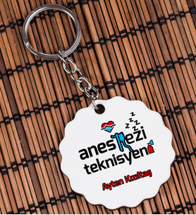 Anestezi Teknisyeni Anahtarlık