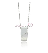 Rodyumlu kolye SGTL7576
