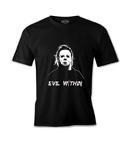 Halloween - Myers Siyah Erkek Tshirt