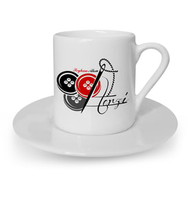 BK Gift Kişiye Özel Mesleki Terzi Türk Kahvesi Fincanı  2