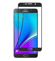 Samsung Galaxy Note 5 5D Cam Tam Ekran Koruyucu Çerçeveli Cam