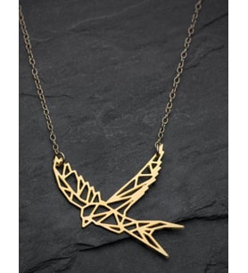 925 Ayar Gümüş Unisex Kartal Kolye