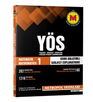 YÖS MATEMATİK-1 (KONU ANLATIMLI-ÖRNEK ÇÖZÜMLÜ)