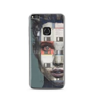 Machine Tasarımlı Süper Şeffaf Silikon Telefon Kılıfı Huawei P9 Lite (2017)     