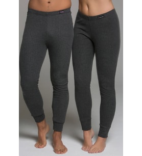 Thermoform Soft Unisex Termal Alt İçlik Antrasit