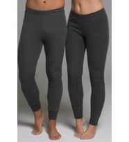 Thermoform Soft Unisex Termal Alt İçlik Antrasit