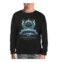 Supernatural - Join the Hunt Siyah Çocuk Sweatshirt