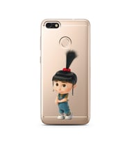 Agnes Tasarımlı Süper Şeffaf Silikon Telefon Kılıfı Huawei P9 Lite (2017) Mini  