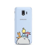 Küçük Prens Tasarım Süper Şeffaf Silikon Telefon Kılıfı Samsung J2 Pro (2018)