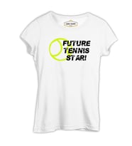 Future Tenis Star Beyaz Kadın Tshirt
