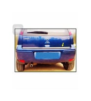 Opel Corsa C Krom Bagaj Alt Çıtası 2000-2006 Arası P.Çelik