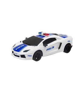 Toysan 1:16 Sürtmeli Polis Arabası TOY-11