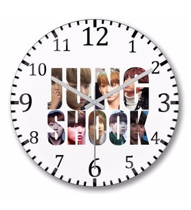 Jungshook Duvar Saati Bombeli Gercek Cam