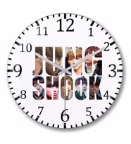Jungshook Duvar Saati Bombeli Gercek Cam