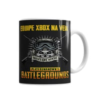Equipe Xbox Na Veia Battlegrounds Kupa Bardak Porselen