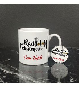 Radyoloji Teknisyeni Kupa Bardak ve Anahtarlık Set 001