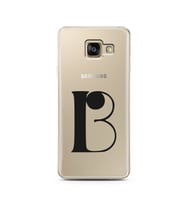 Samsung A3 (2017) Harf Tasarımlı Telefon Kılıfı B-Harfi 