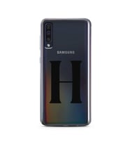 Samsung A50 Harf Tasarımlı Telefon Kılıfı H-Harfi 