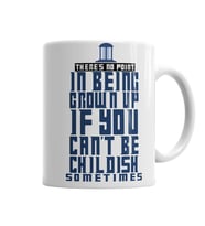 Doctor Who Tardis Style Kupa Bardak Porselen