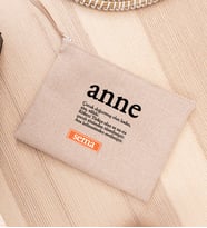 Anne Kelime Anlamı Keten Bez El Çantası