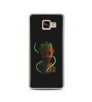 Baby Groot Tasarım Süper Şeffaf Silikon Telefon Kılıfı Samsung A3 (2017)