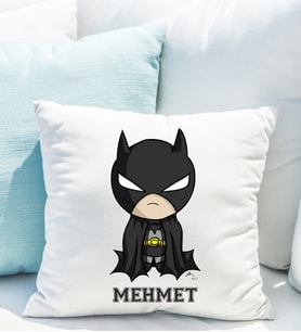 Marvel Batman Yastığı Kişiye Özel