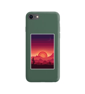 Koyu Yeşil Lansman Kılıf iPhone 8