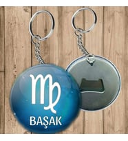 Başak Burcu Model Anahtarlık - Açacaklı Anahtarlık