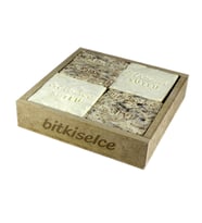 Bitkiselce El Yapımı Kahve&Süt Sabunu -İkisi bir arada- 450 gr. 4 kalıp sabun