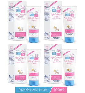 Sebamed Bebek Pişik Önleyici Krem 100ML (4 Lü Set)