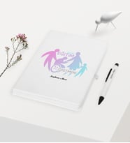 BK Gift Kişiye Özel Özel Eğitim Öğretmeni Temalı Beyaz Defter Kalem Hediye Seti - 2
