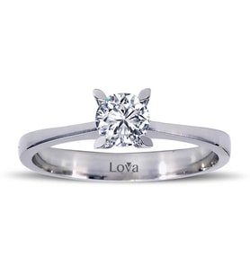 Lova F Renk 0,43 Karat Pırlanta Tektaş Yüzük - 1050065