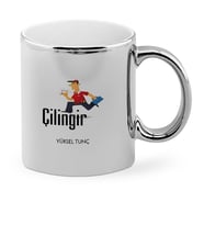 BK Gift Kişiye Özel Mesleki Çilingir Krom Kupa Bardak  1