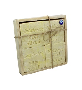 Bitkiselce El Yapımı Keçi Sütü Sabunu 450 gr. 4 kalıp sabun