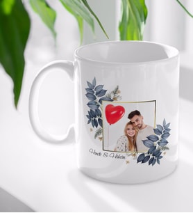 BK Gift Kişiye Özel İsimli Fotoğraflı Beyaz Kupa Bardak-33