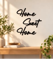 Home Sweet Home Duvar Tablosu Süsü