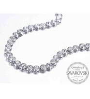 Monemel Swarovski Taşlı Kolye (Altın Kaplama)