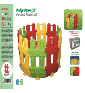 KING KIDS BAHÇE OYUN ÇİTİ (Karışık)