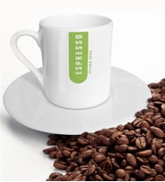 BK Gift Kişiye Özel Espresso Kahve Fincanı-7 (Beyaz)