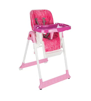 Pilsan Süper Mama Sandalyesi - Yükseklik Ayarlı ve Katlanabilir (Pembe)