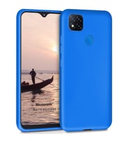 Microsonic Matte Silicone Xiaomi Redmi 9C Kılıf Mavi