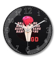 BigBang G Dragon Duvar Saati Bombeli Gercek Cam